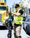 CAT Men's Hi-Vis Zip Safety Vest 1