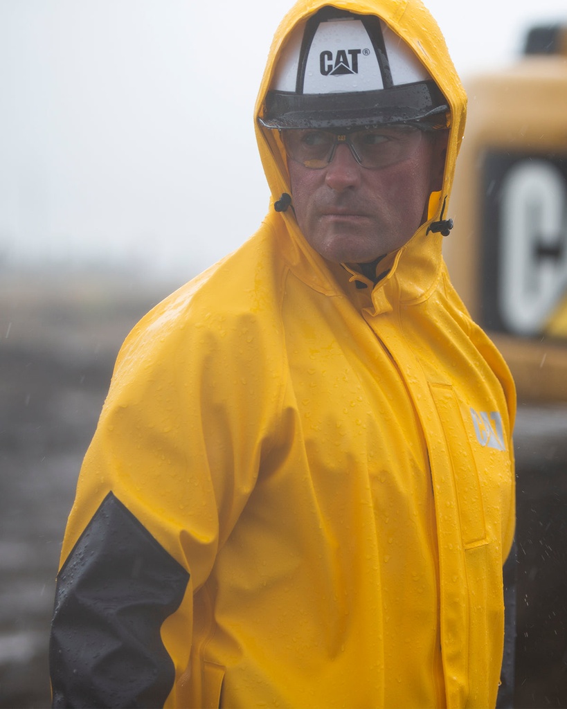 CAT Men's Longshore Waterproof Rain Jacket 1