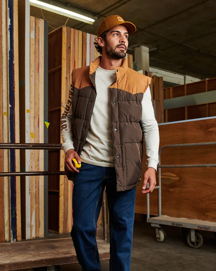 CAT Men's Big Sky Puffer Vest 2