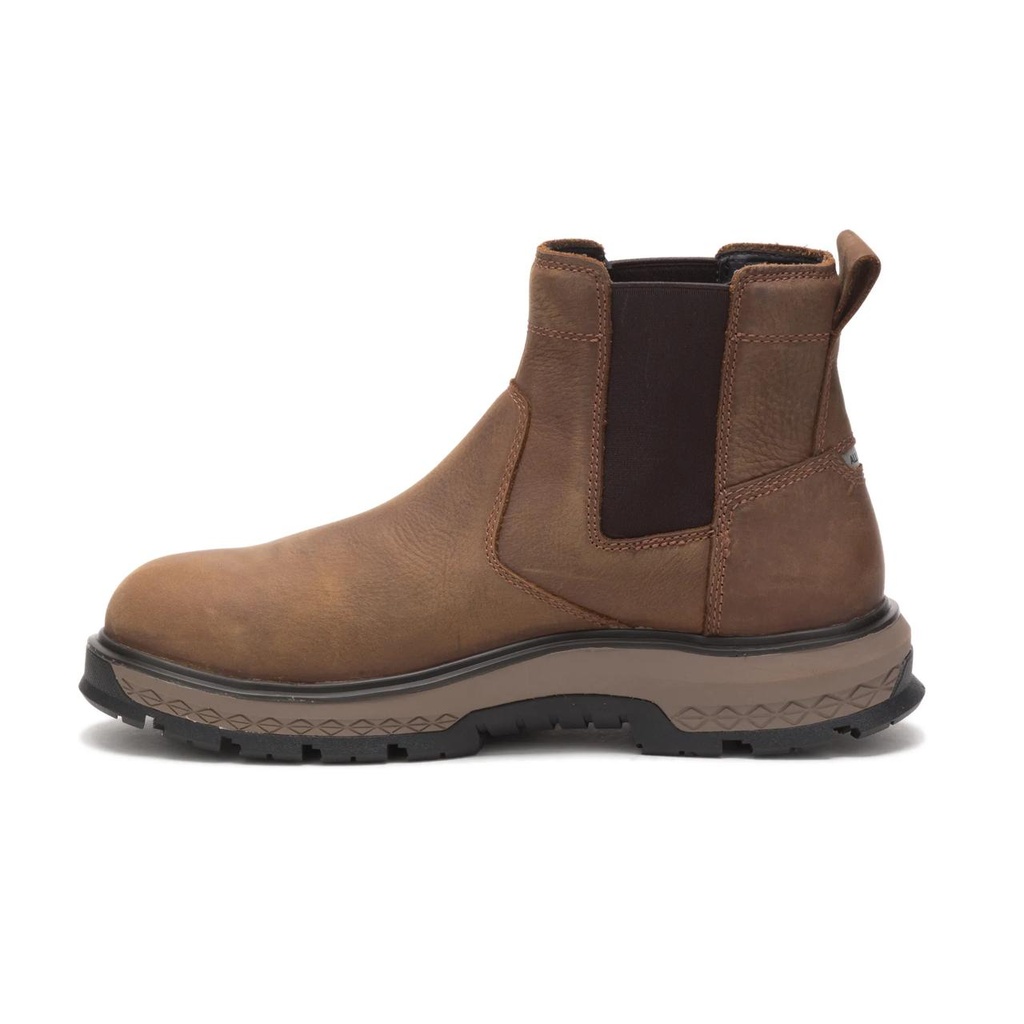 CAT Exposition Chelsea Alloy Toe Work Boot 2