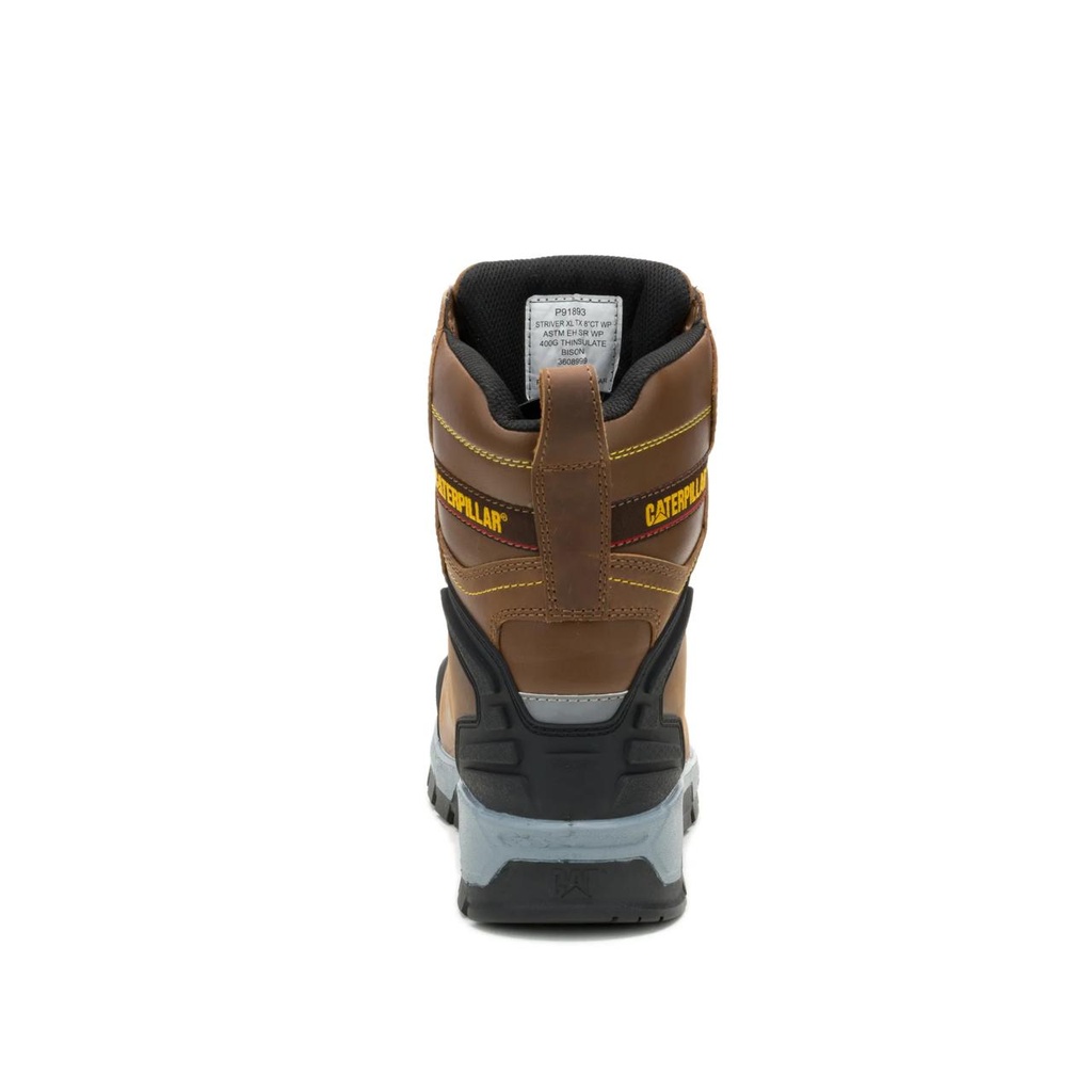 CAT Striver XL TX 8" Waterproof Composite Toe Work Boot 3