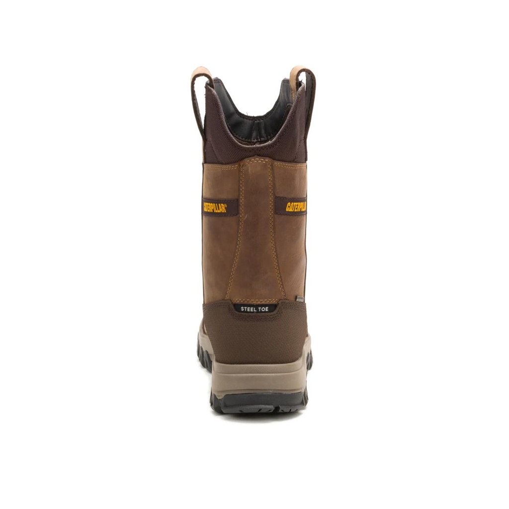 CAT Threshold Rebound Pull-On Waterproof Steel Toe Work Boot 3