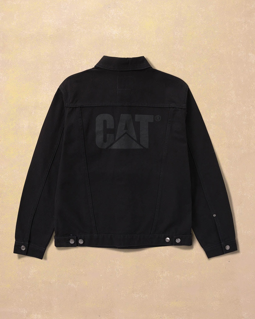 CAT Trucker Jacket Cat Wwr Designed By Avery Ranch Canvas 2