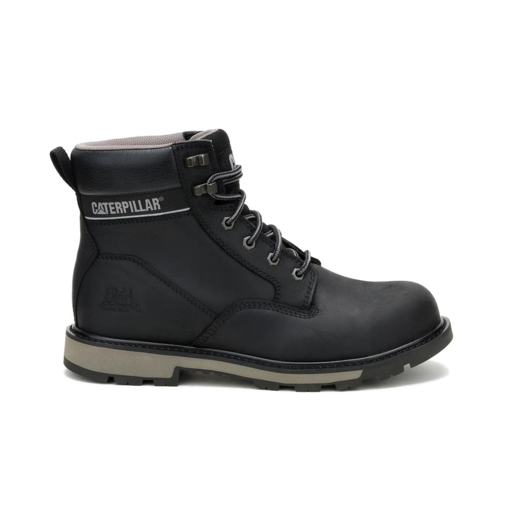 [CAT-61161M-P91883-UK5] CAT 247 6" Steel Toe Work Boot (Black, UK 5)