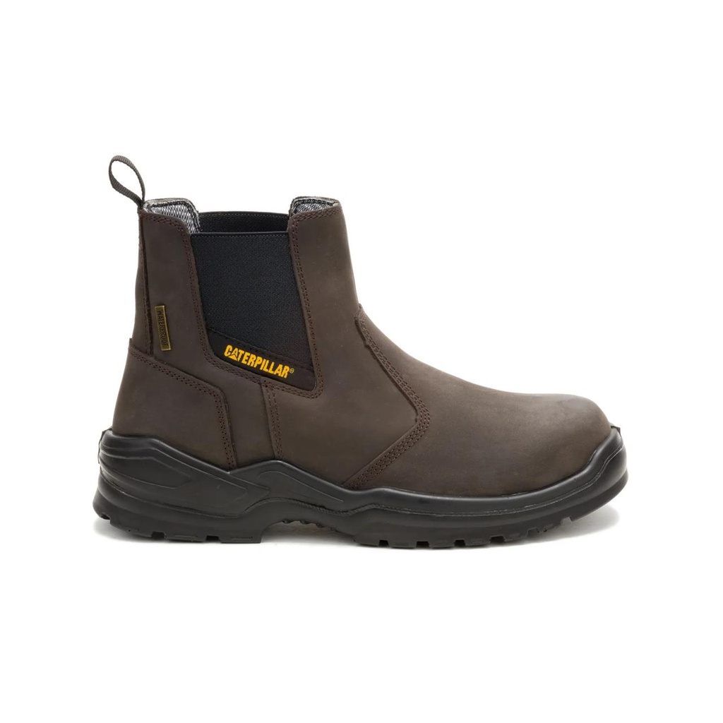 [CAT-60090M-P91758-UK4] CAT Striver Chelsea Waterproof Steel Toe Work Boot (UK 4)