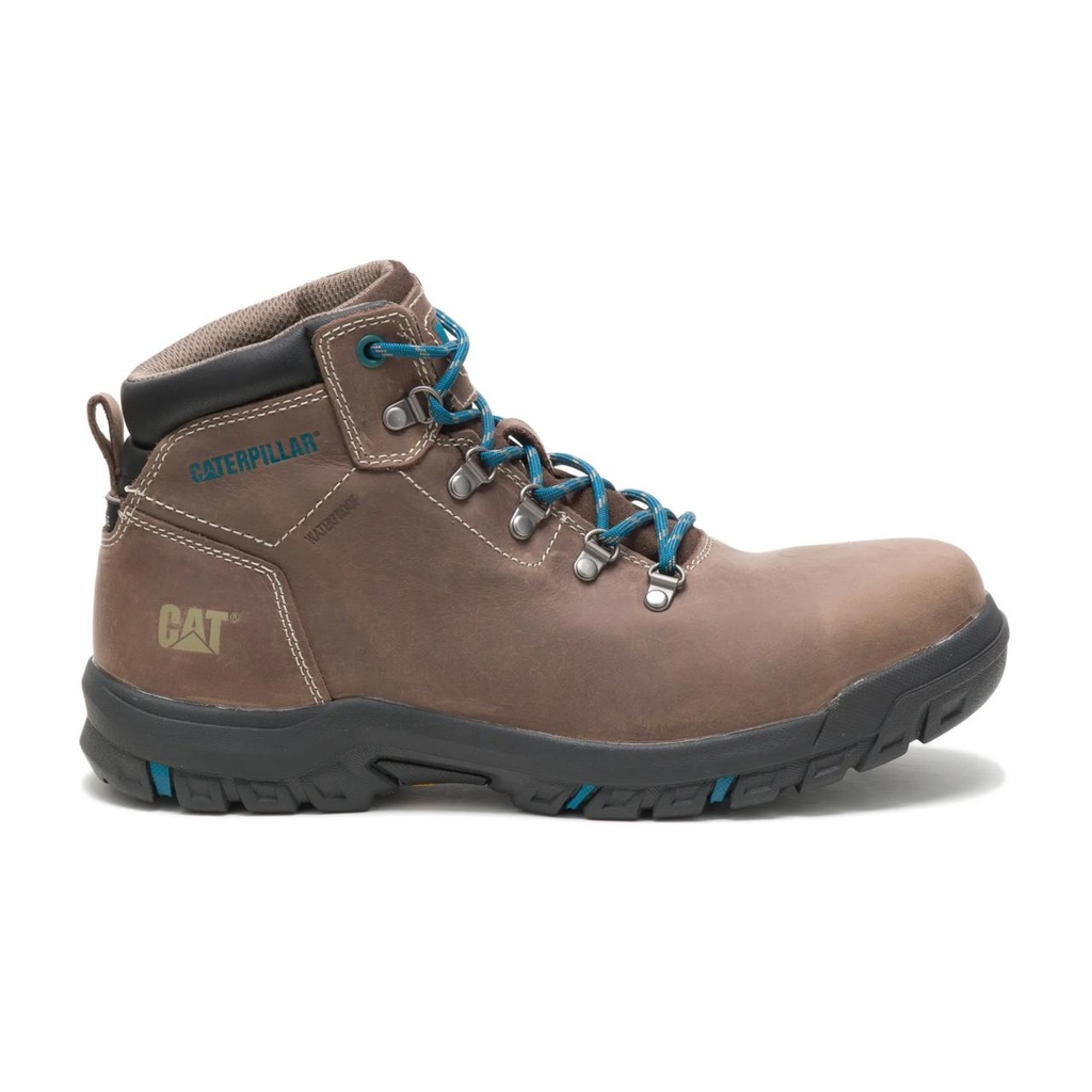 [CAT-31870W-P91012-UK3] CAT Mae Steel Toe Waterproof Work Boot (Bay Leaf, UK 3)