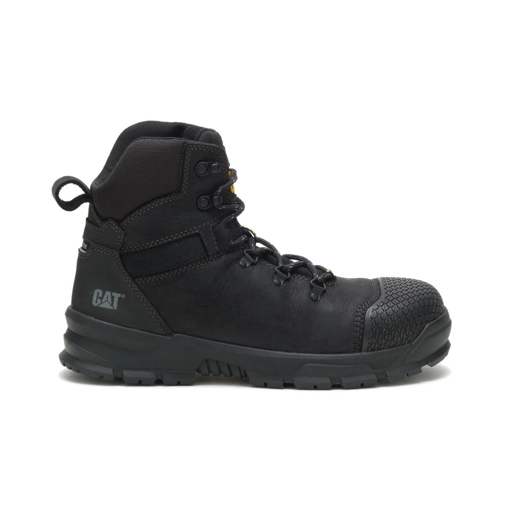 [CAT-51309M-P91329-UK6] CAT Accomplice X Waterproof Steel Toe Work Boot (Black, UK 6)