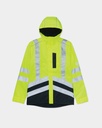 CAT Men's Hi-Vis Waterproof Rain Jacket