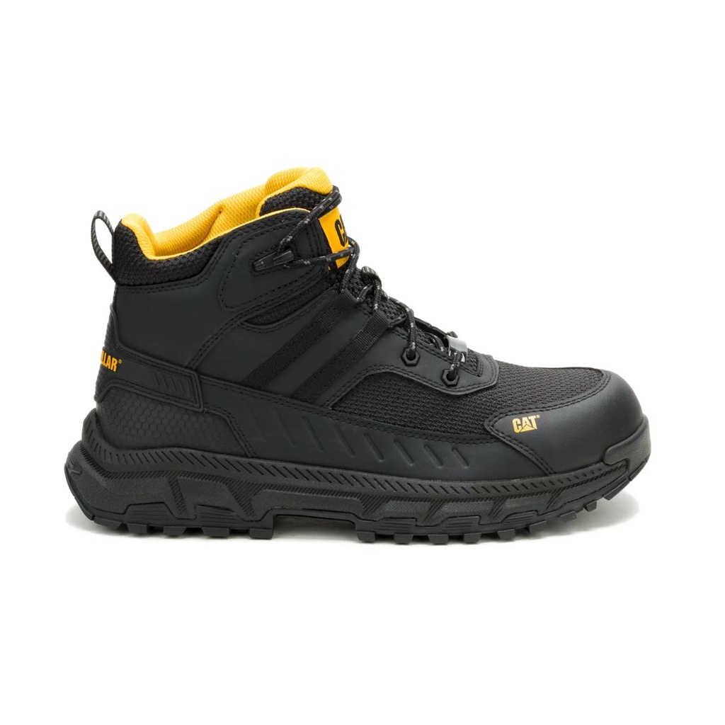 [CAT-61156M-P91845-UK5] CAT Booster Vent Composite Toe Work Boot (Black, UK 5)