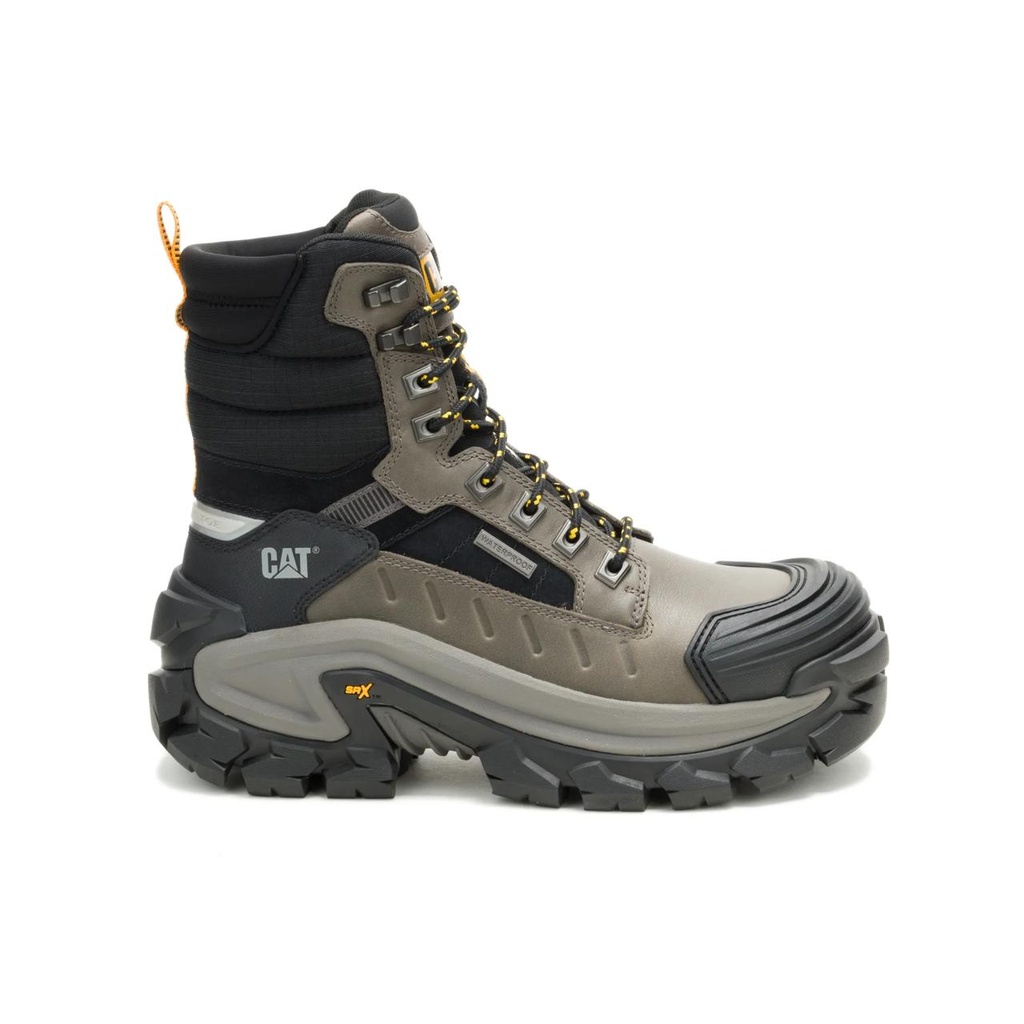 [CAT-60451M-P91822-UK6] CAT Invader Max 8" Waterproof Thinsulate Composite Toe Work Boot (UK 6)