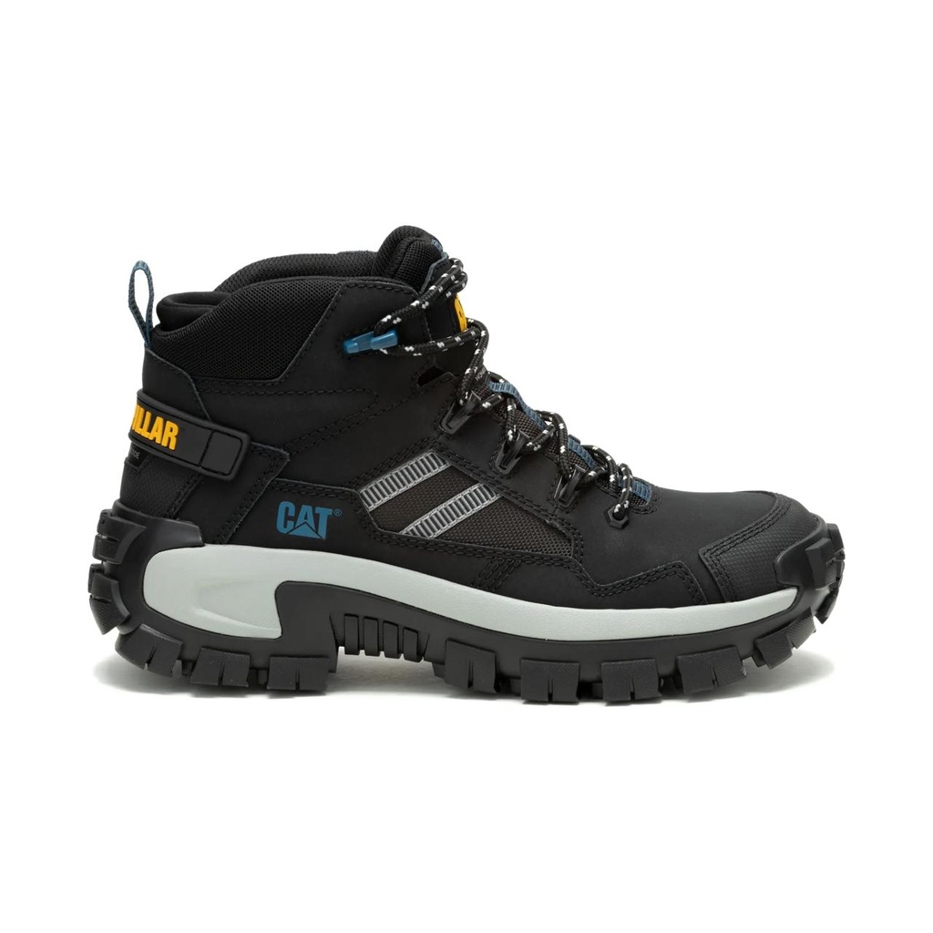 [CAT-58471M-P91664-UK6] CAT Invader Mid Vent Composite Toe Work Boot (Black, UK 6)