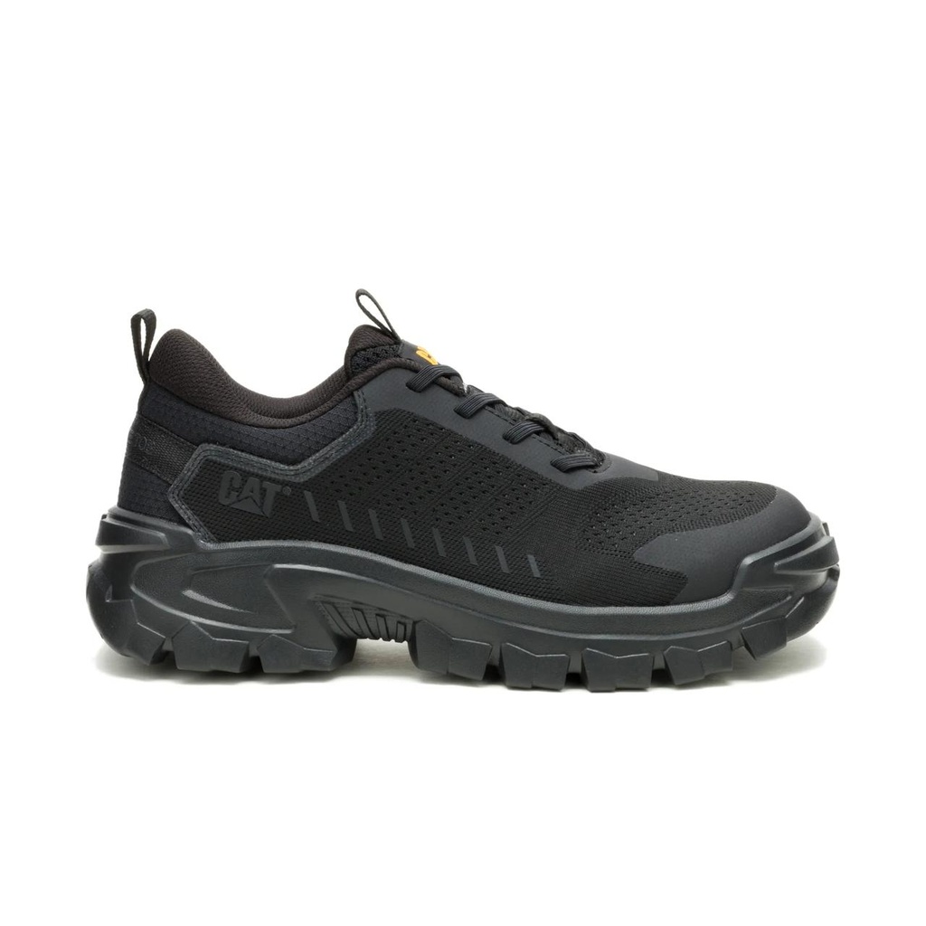 [CAT-61153M-P91850-UK5] CAT Invader Sport Slip On Composite Toe Work Shoe (Black, UK 5)