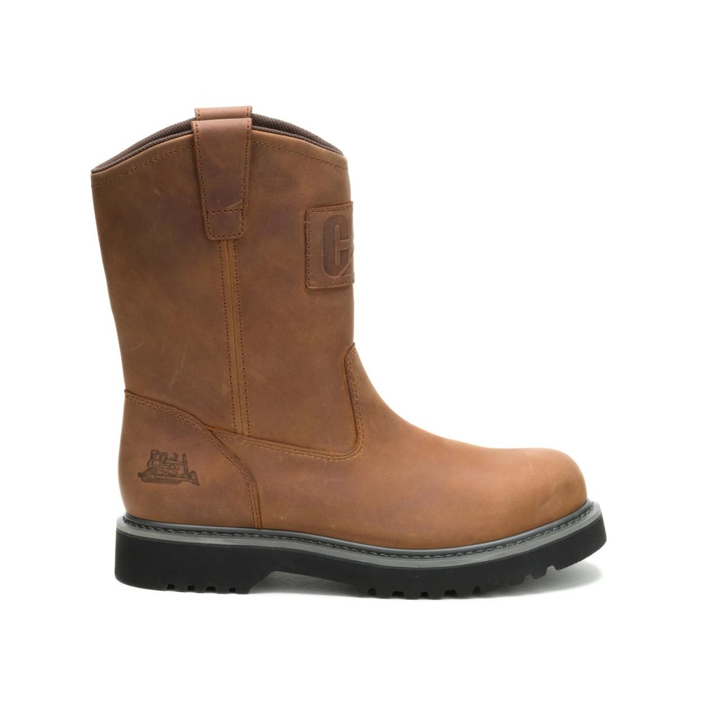 [CAT-62518M-P91914-UK6] CAT Planer Welly Steel Toe Work Boot (UK 6)
